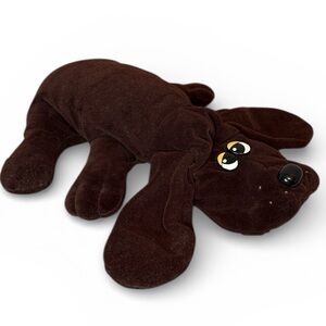 Tonka Vintage 1985 Pound Puppies Chocolate Lab stuffed plush collectible dog